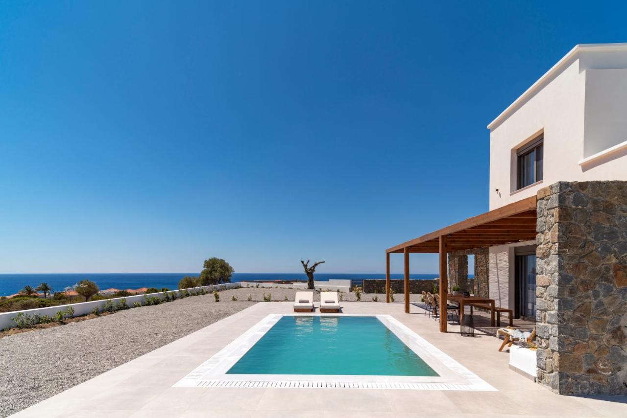 Terra D'Oro Sea View Villa With Private Pool Kiotari Zewnętrze zdjęcie