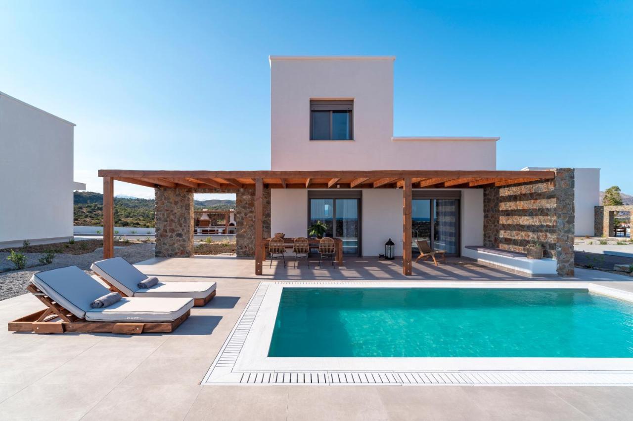 Terra D'Oro Sea View Villa With Private Pool Kiotari Zewnętrze zdjęcie