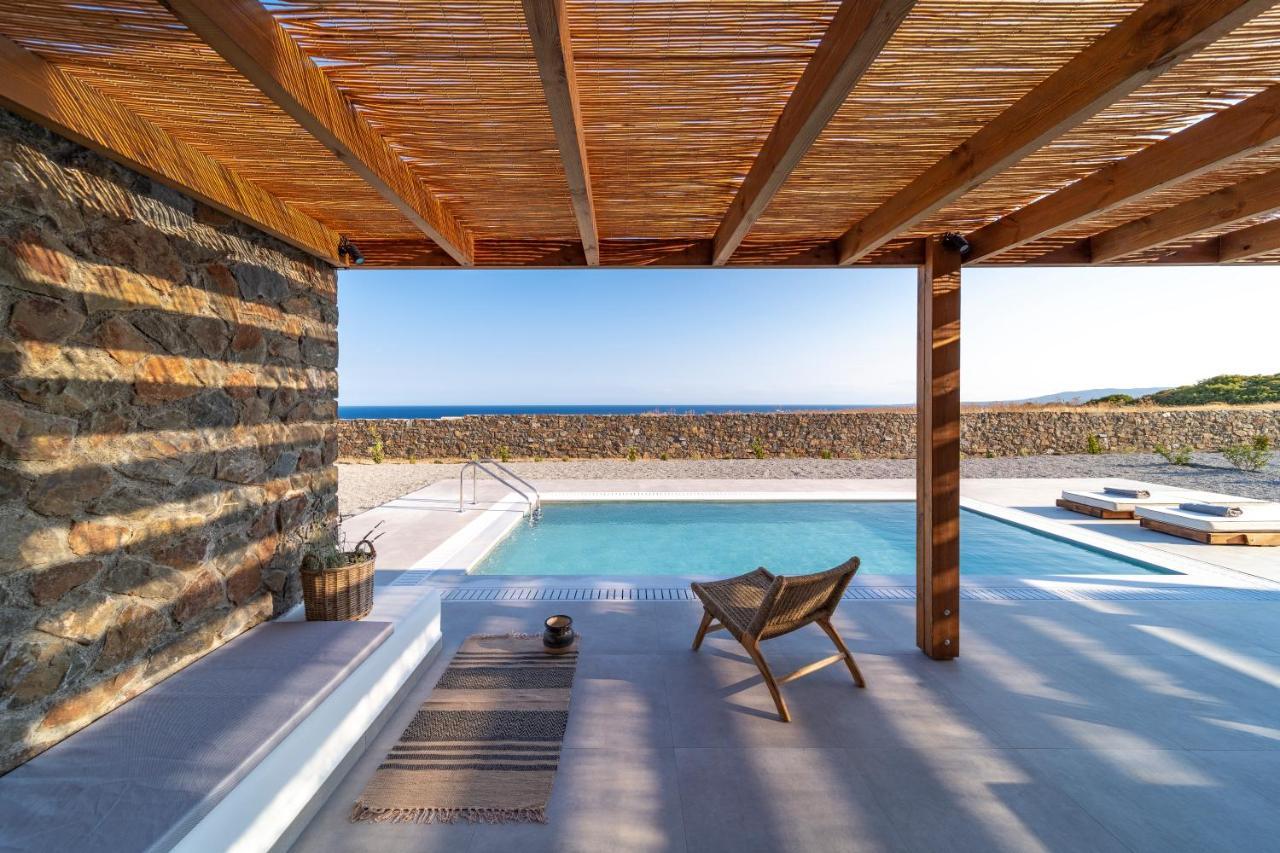 Terra D'Oro Sea View Villa With Private Pool Kiotari Zewnętrze zdjęcie