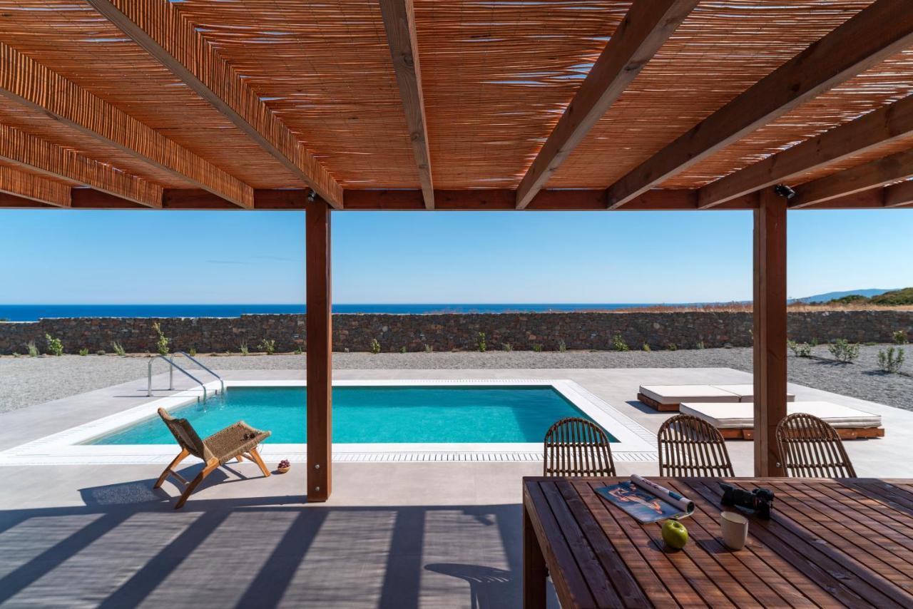 Terra D'Oro Sea View Villa With Private Pool Kiotari Zewnętrze zdjęcie