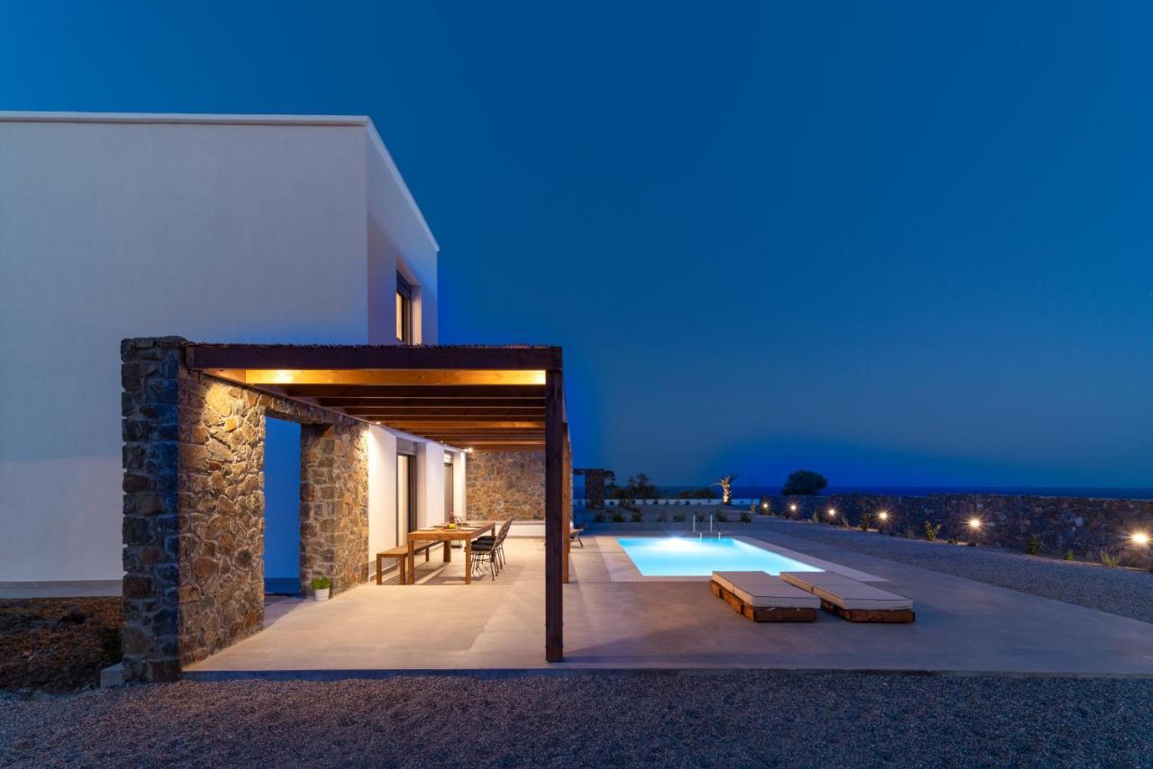 Terra D'Oro Sea View Villa With Private Pool Kiotari Zewnętrze zdjęcie
