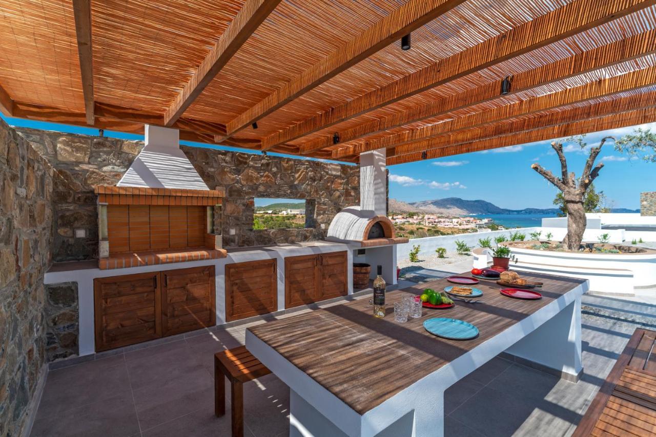 Terra D'Oro Sea View Villa With Private Pool Kiotari Zewnętrze zdjęcie