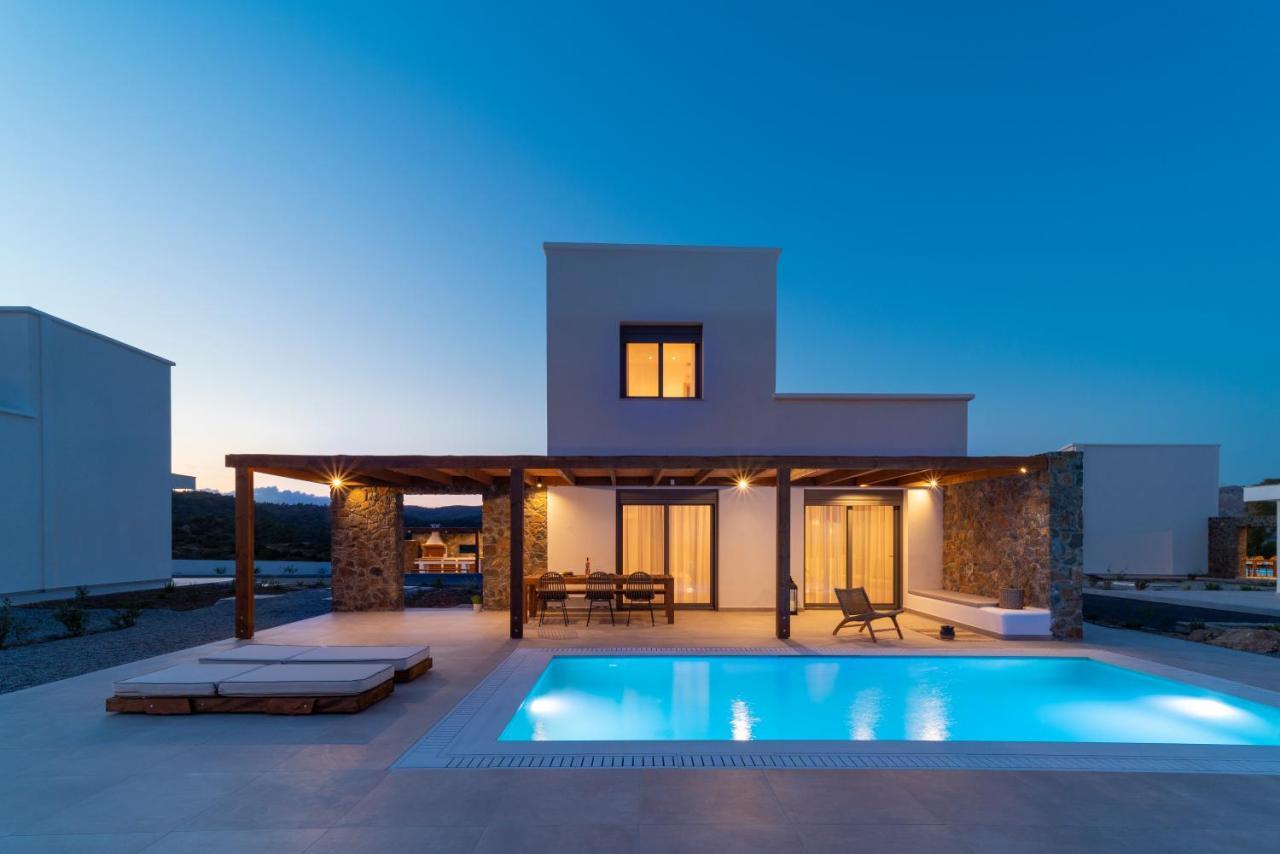Terra D'Oro Sea View Villa With Private Pool Kiotari Zewnętrze zdjęcie