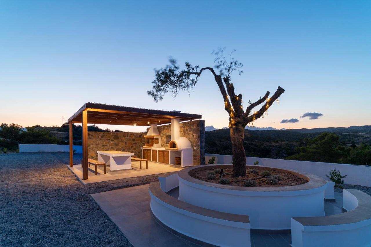 Terra D'Oro Sea View Villa With Private Pool Kiotari Zewnętrze zdjęcie
