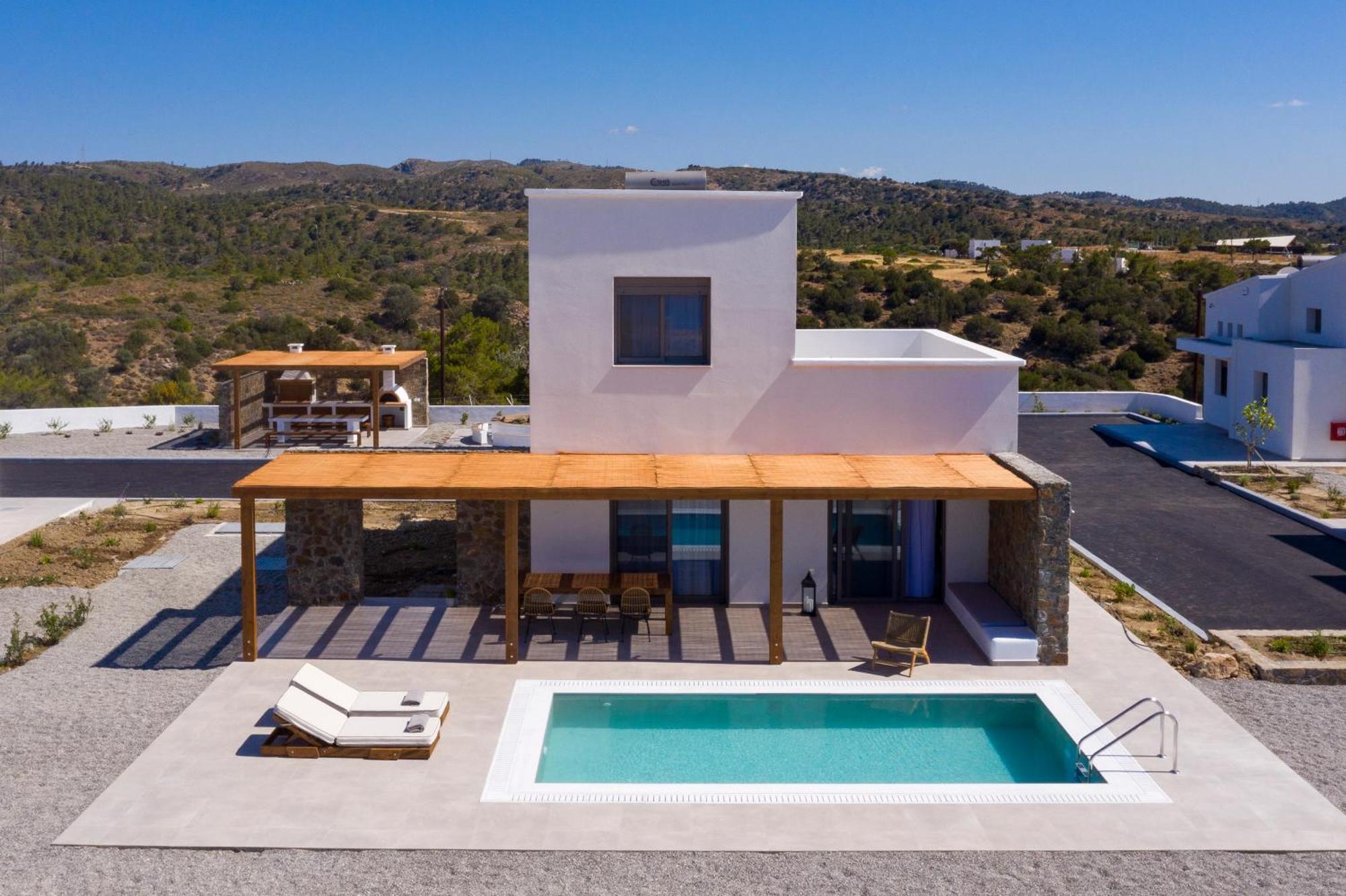 Terra D'Oro Sea View Villa With Private Pool Kiotari Pokój zdjęcie